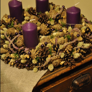 Violetais ar dabas toņiem